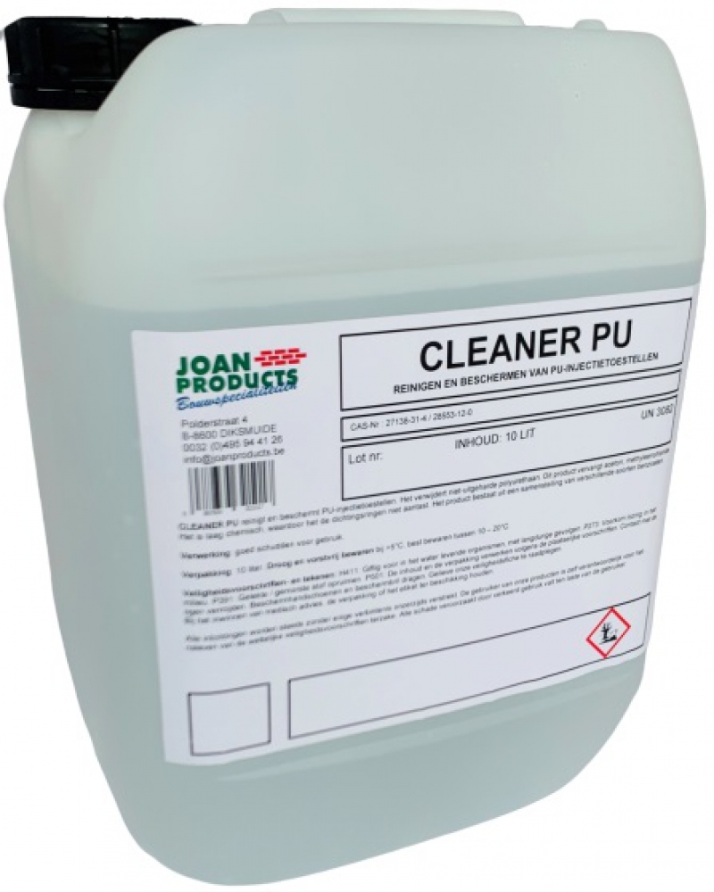 PU CLEAN Kelderdichtingsproducten - Joan Products